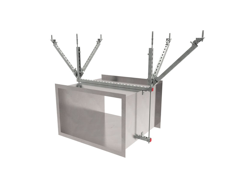 風(fēng)管雙向抗震支架